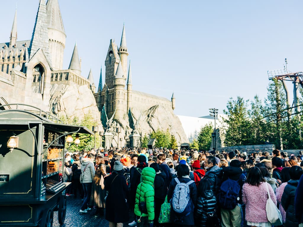 The 2 to 3 hour line to The Forbidden Journey Ride