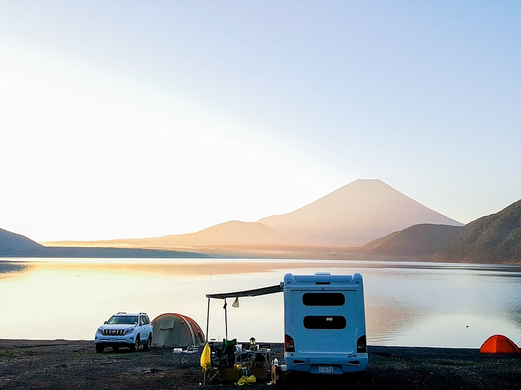 Lake Motosu Camping Experience