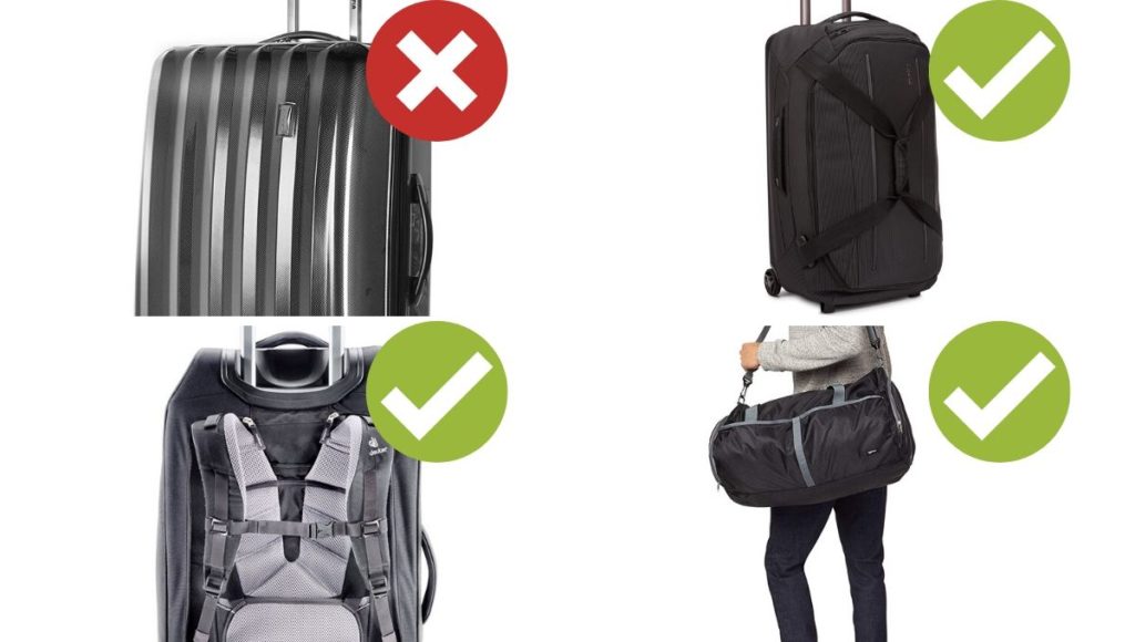 types of luggage bags