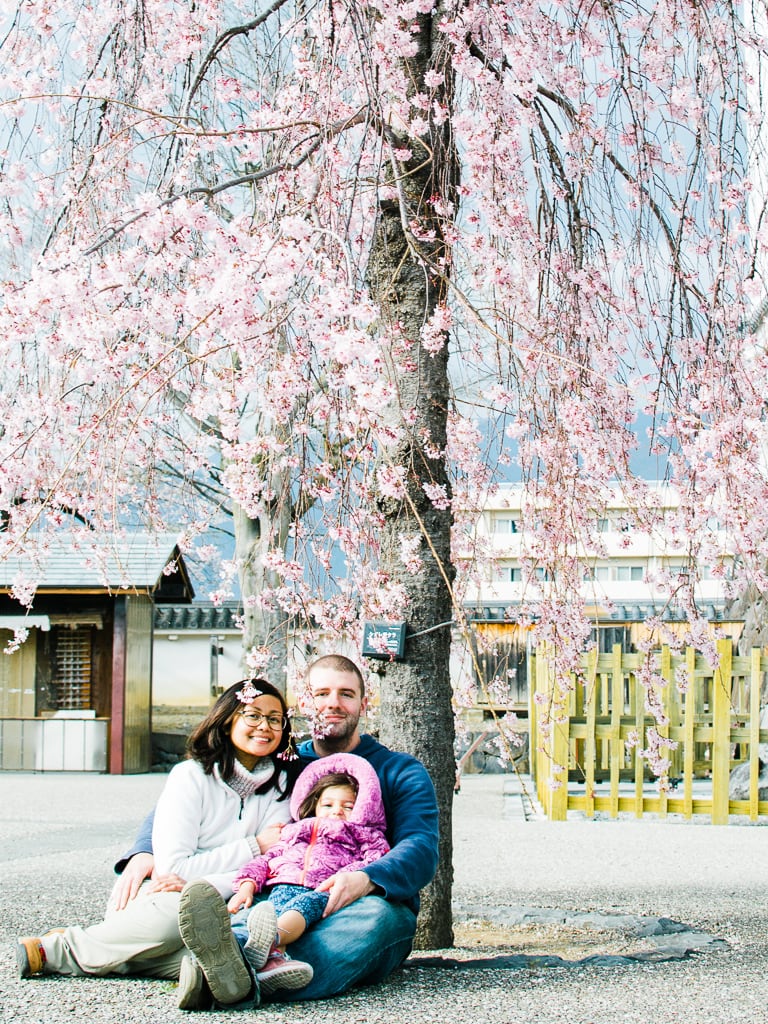 Maizuru Castle park family pic