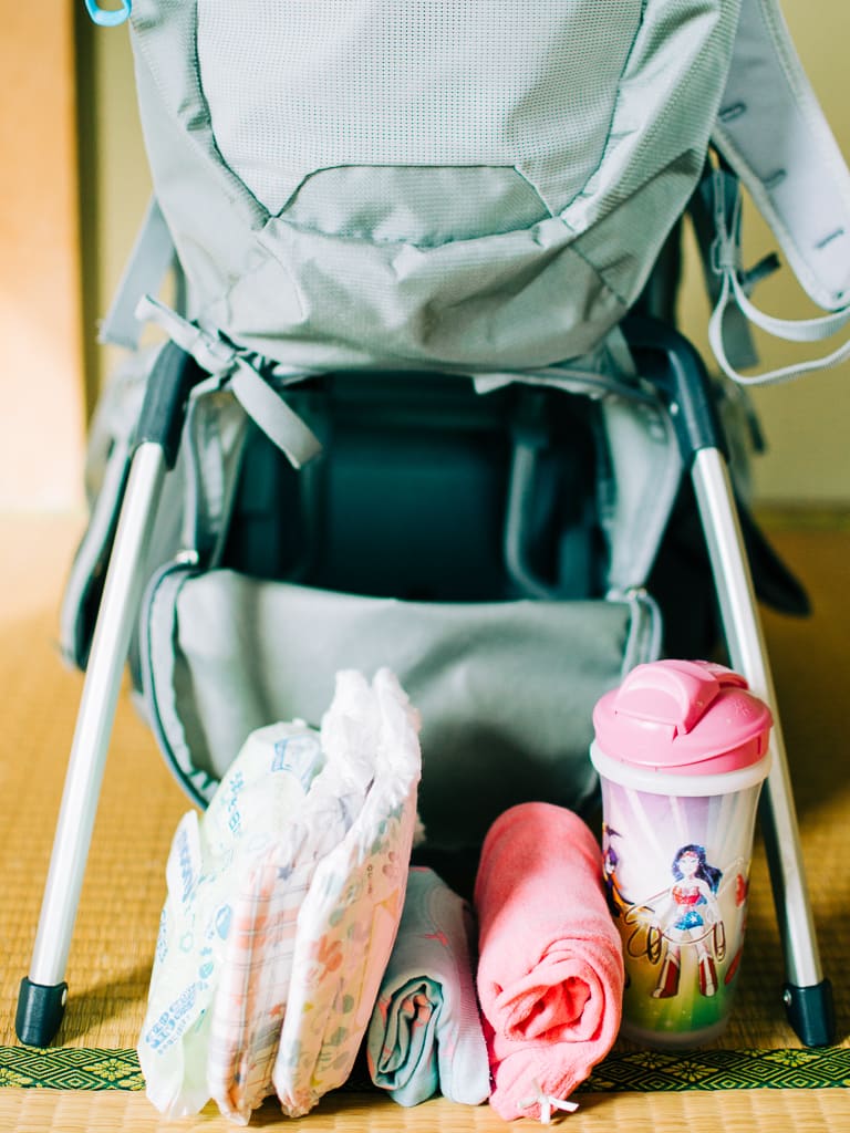 Roomy bottom compartment for baby essentials storage