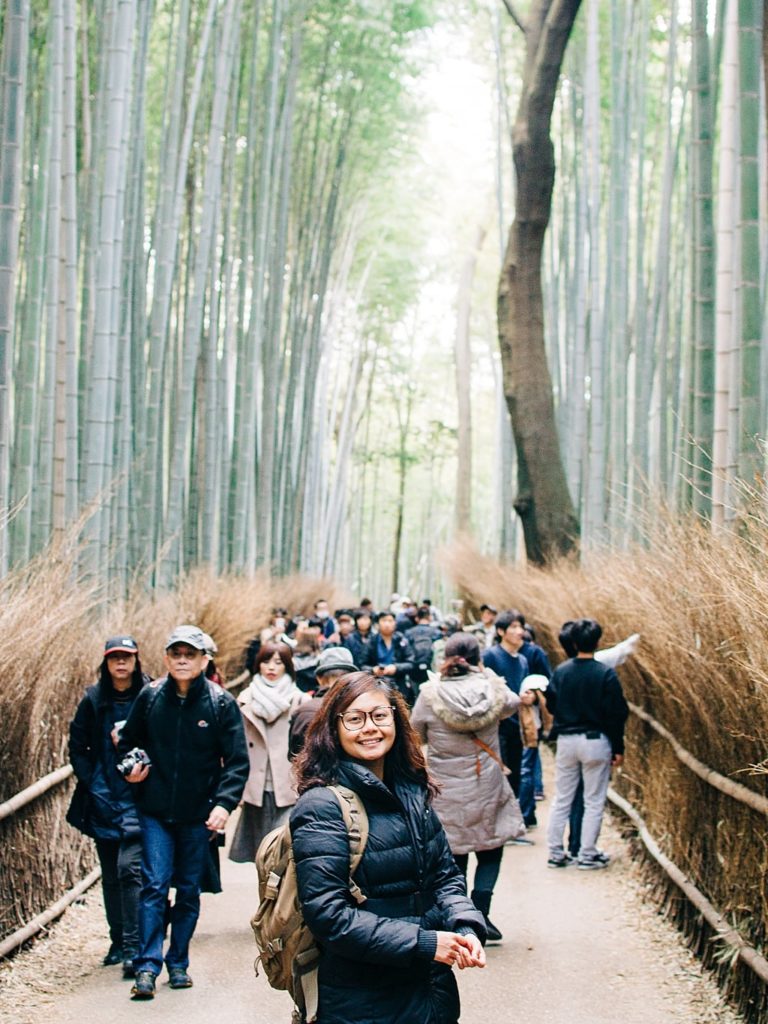 Arashiyama Bamboo Grove in Kyoto