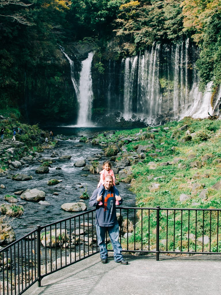 Visited Shiraito falls the next day